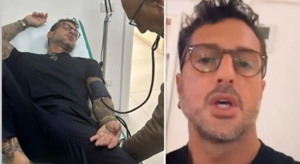 Fabrizio Corona colpito malore
