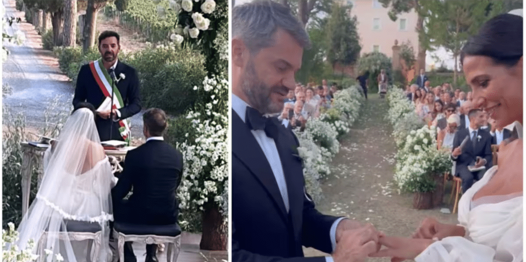 alberto matano sposa roberta enrico