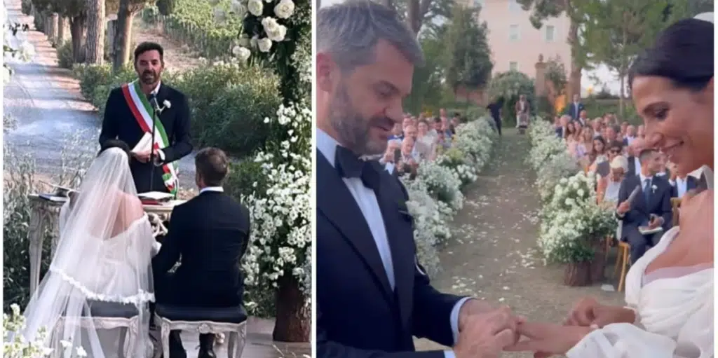 alberto matano sposa roberta enrico