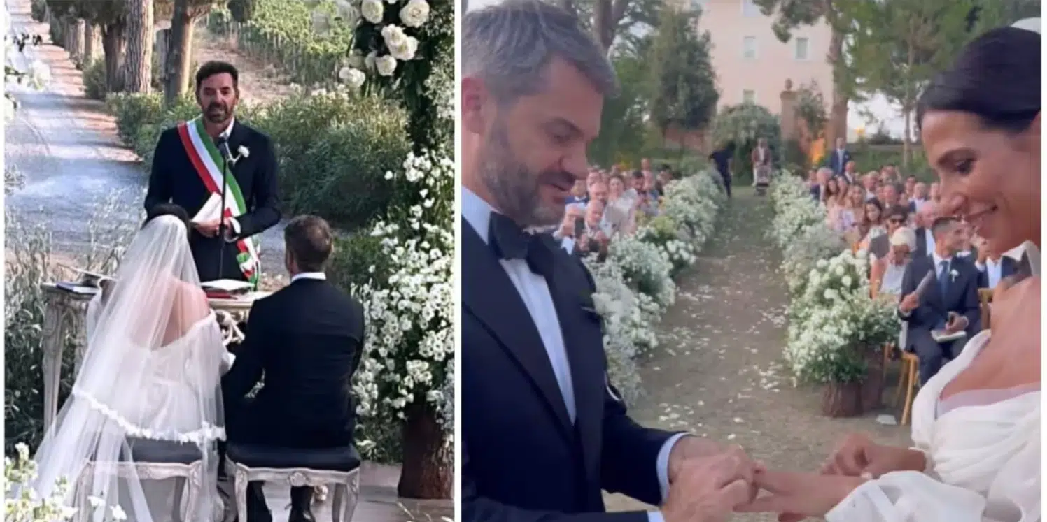 alberto matano sposa roberta enrico
