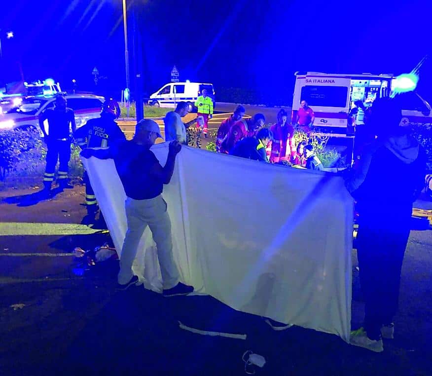 Incidente Scandiano muore 22enne