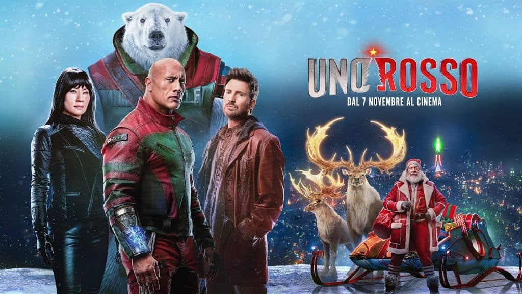 Rosso The Rock Chris Evans Natale