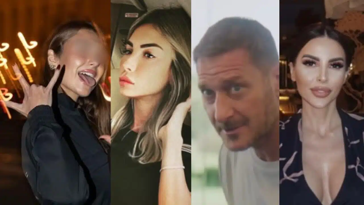 Chanel Totti gesto sospetto foto padre