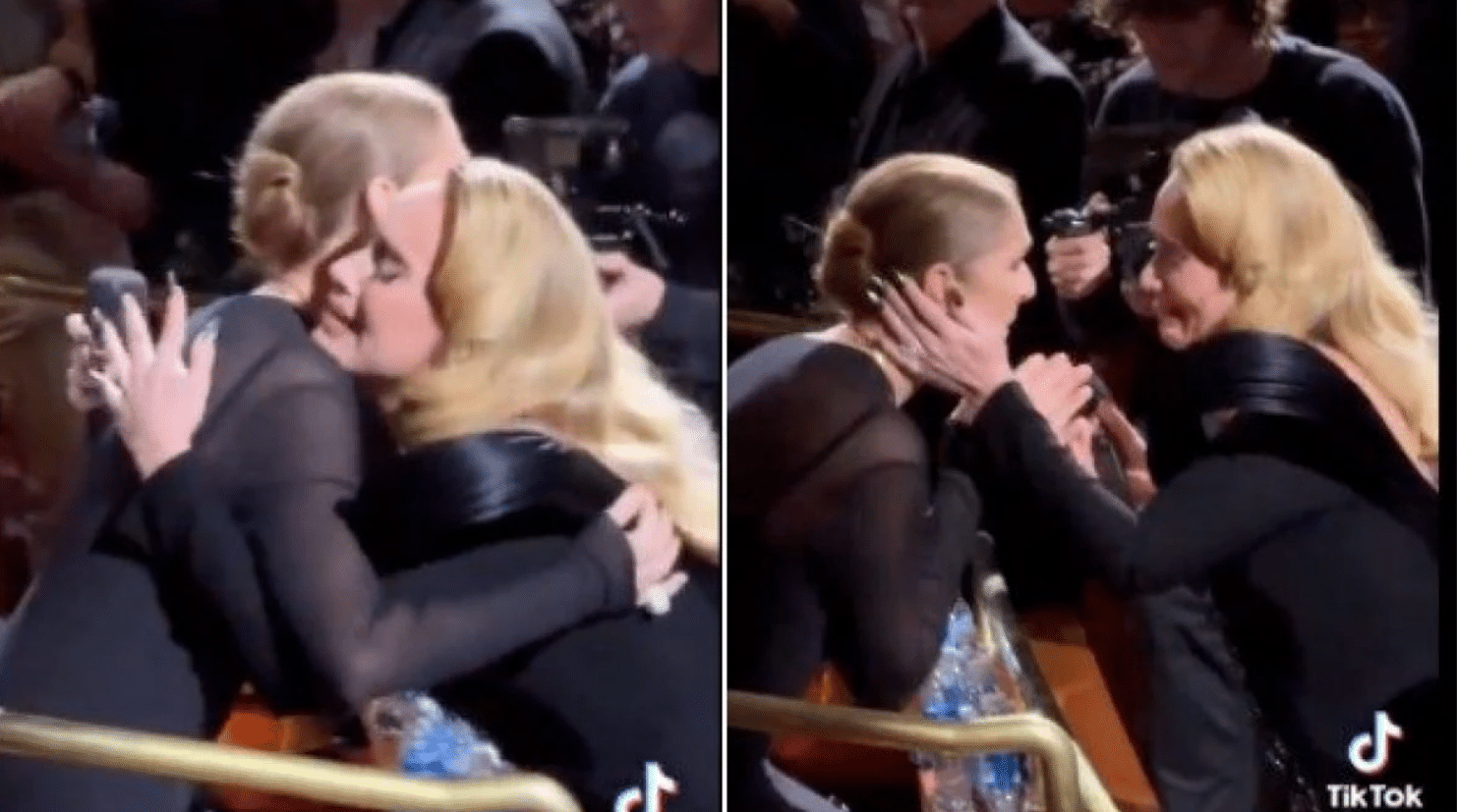 adele lacrime celine dion