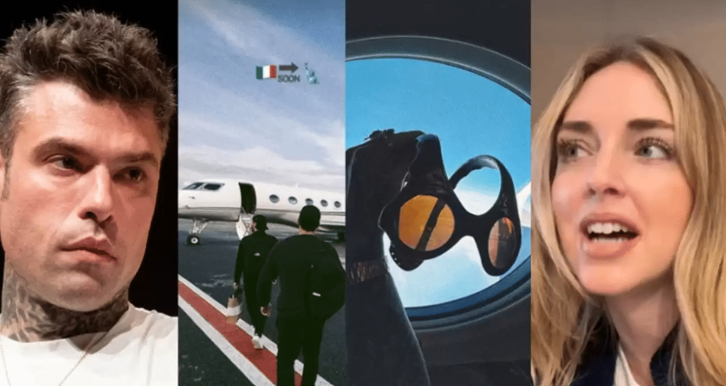 fedez new york jet privato