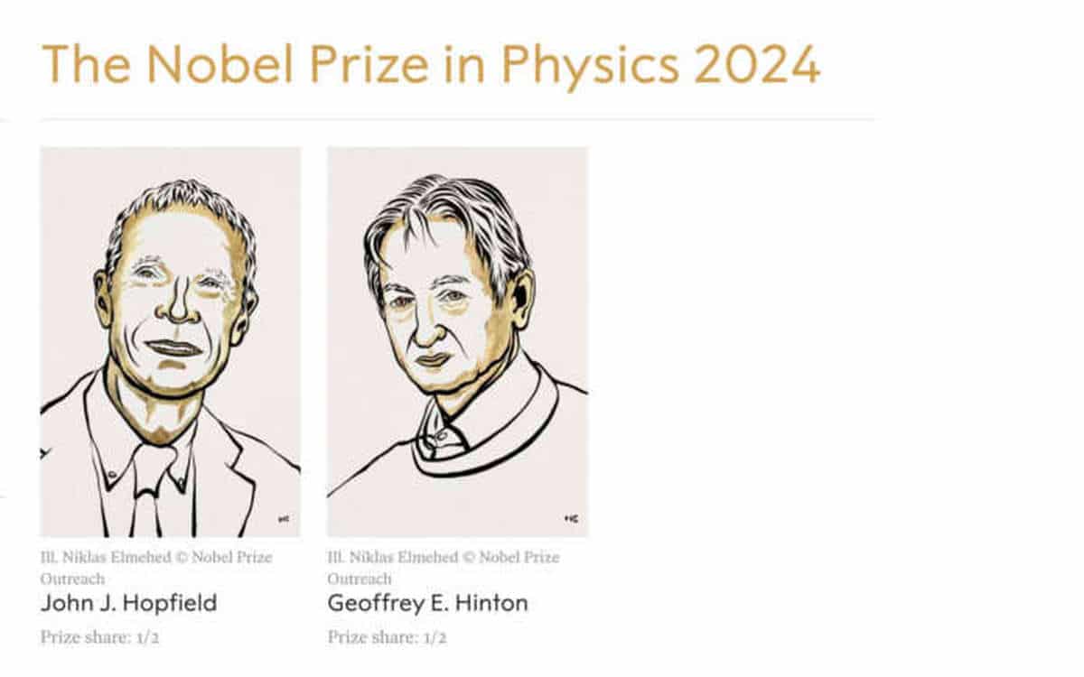 premio nobel 2024 fisica john hopfield goffrey hinton