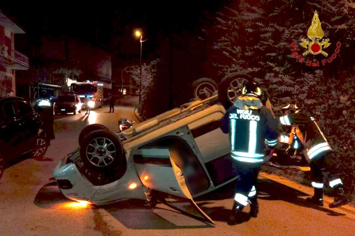 incidente atripalda oggi 9 novembre