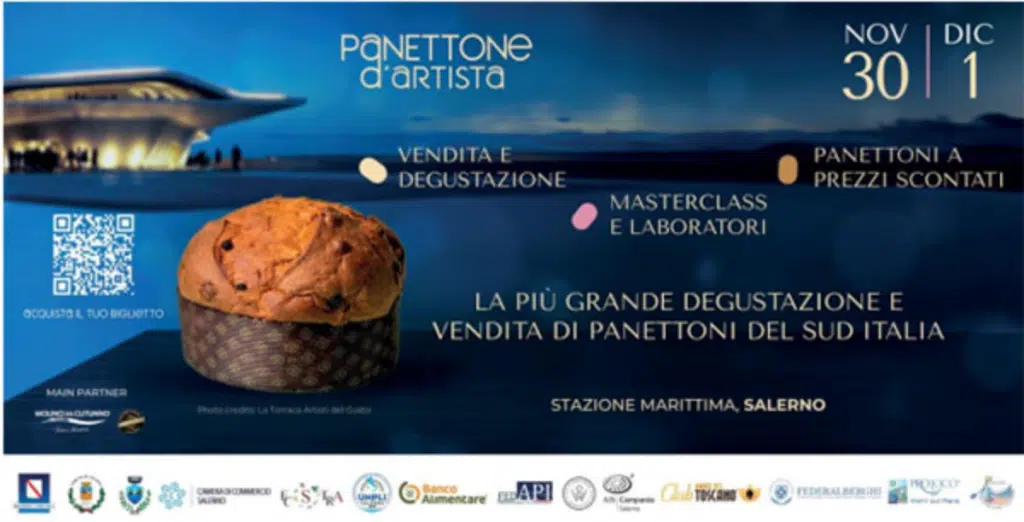 Salerno si prepara ad accogliere l’evento natalizio “Panettone d’Artista”