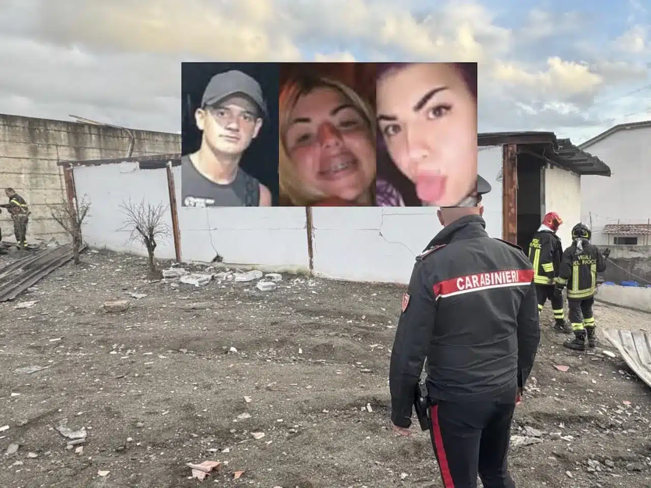 ercolano esplosione fabbrica morti