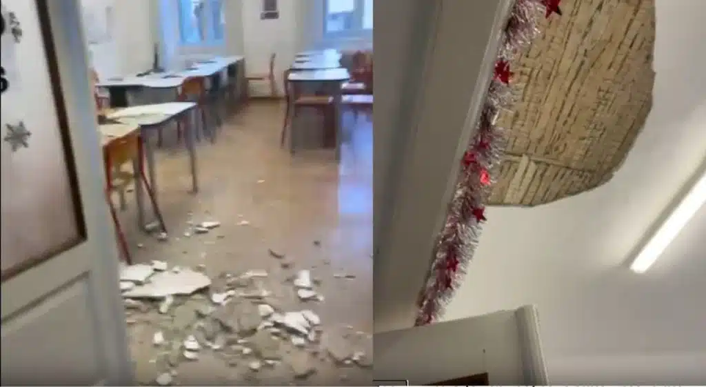 soffitto scuola crolla trieste ferita studentessa 13 dicembre