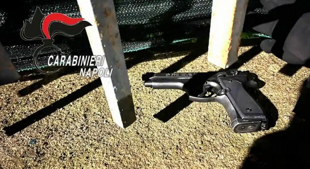 san sebastiano vesuvio arresto pistola 23 dicembre