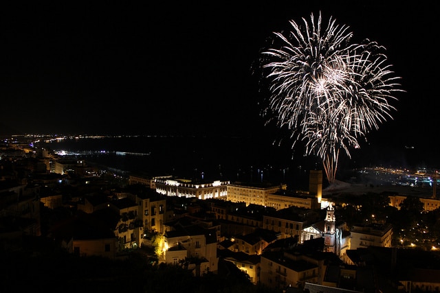 fuochi d'artificio