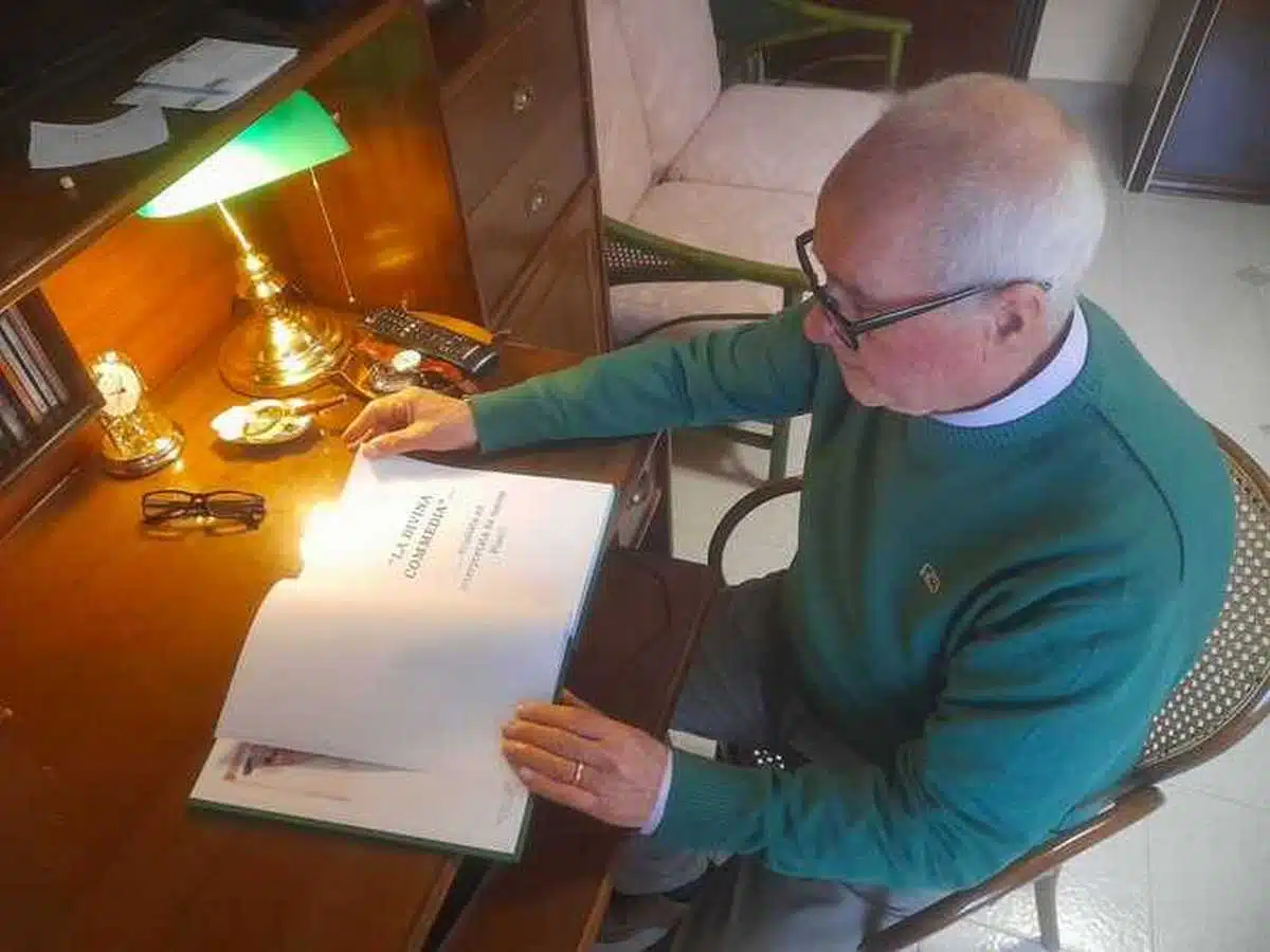 foggia nonno riscrive divina commedia dedica nipoti
