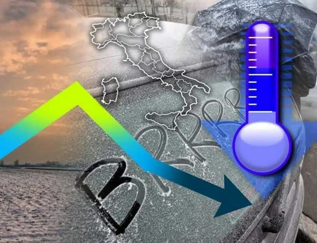 meteo italia freddo polare temperature calo
