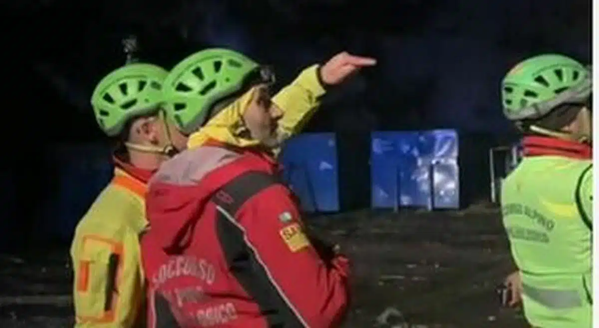 sarno caduta parete rocciosa salvato 1 febbraio 2025