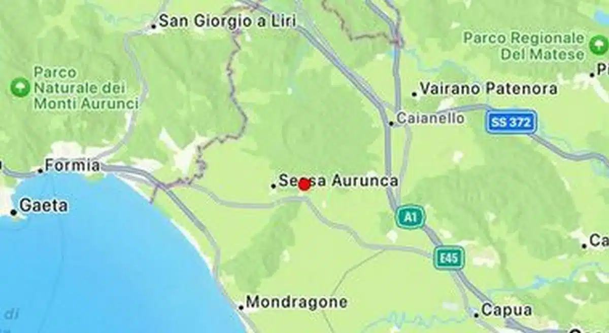 terremoto sessa aurunca