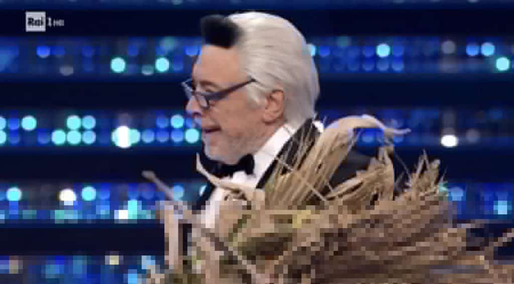 sanremo 2025 ingresso nino frassica