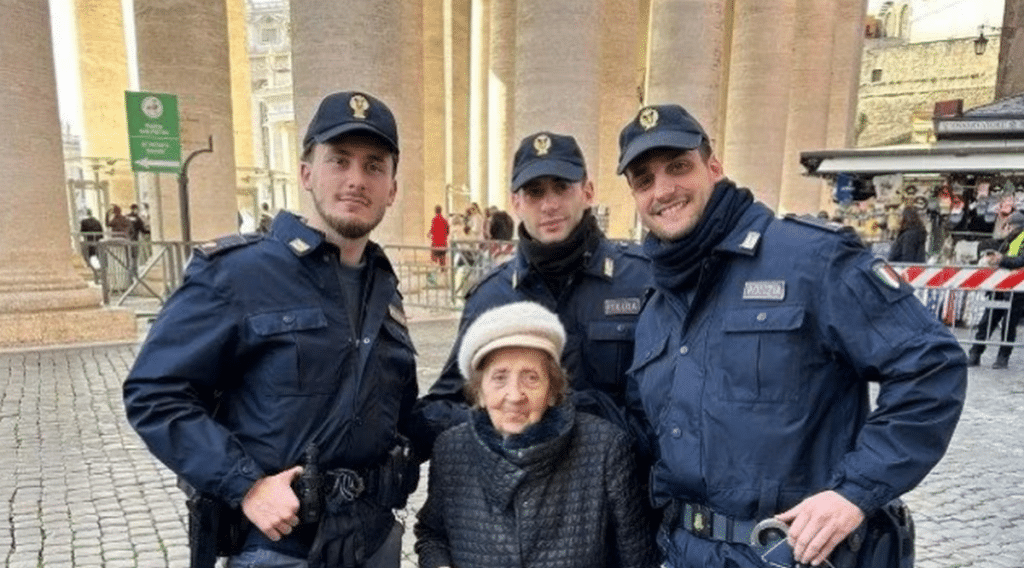 nonna napoli smarrita roma 16 febbraio