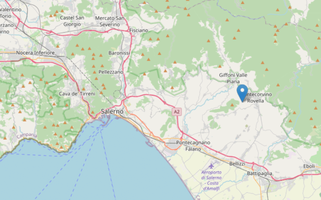 Terremoto Salerno