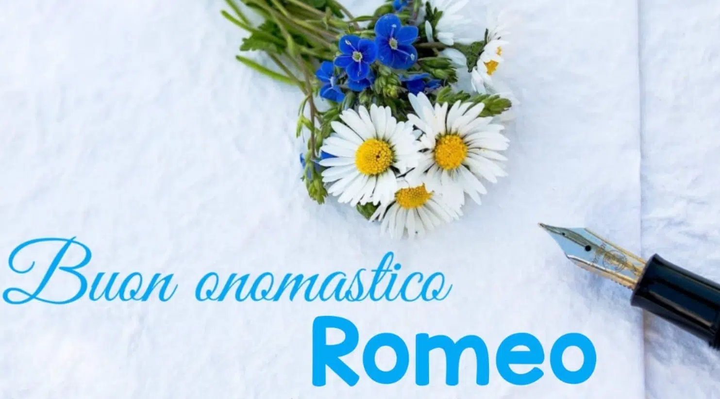 Buon onomastico Romeo
