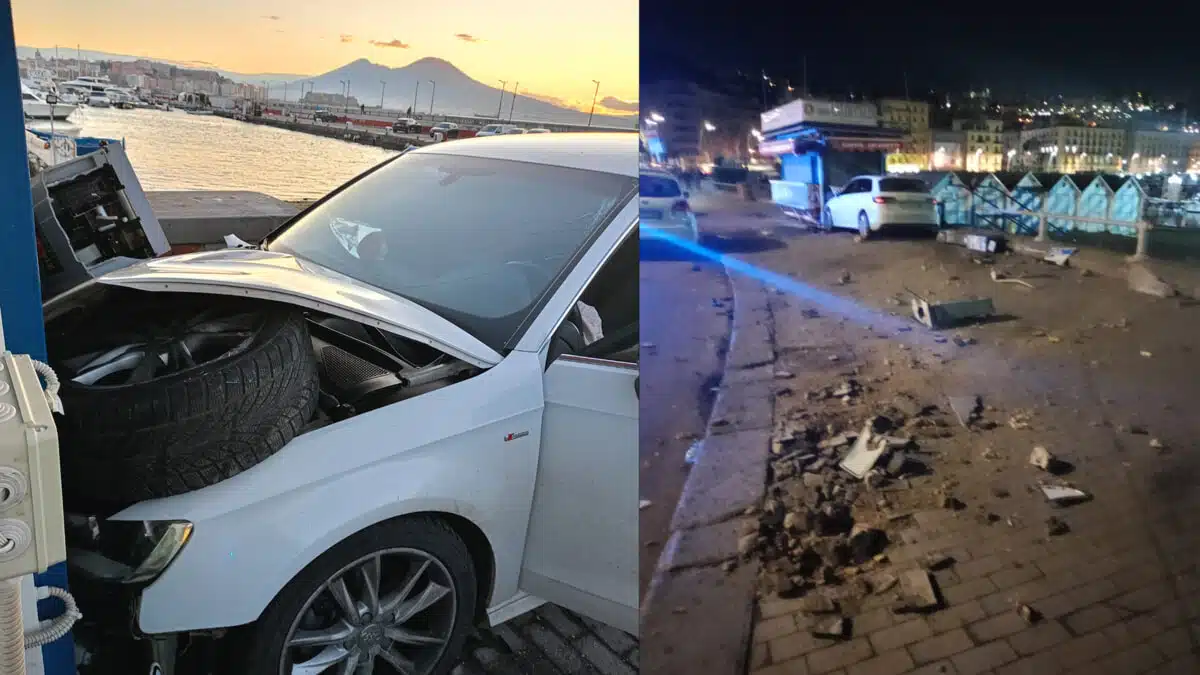 napoli incidente Caracciolo
