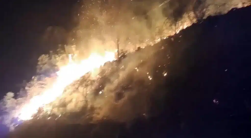 incendio castelnuovo cilento 30 maggio