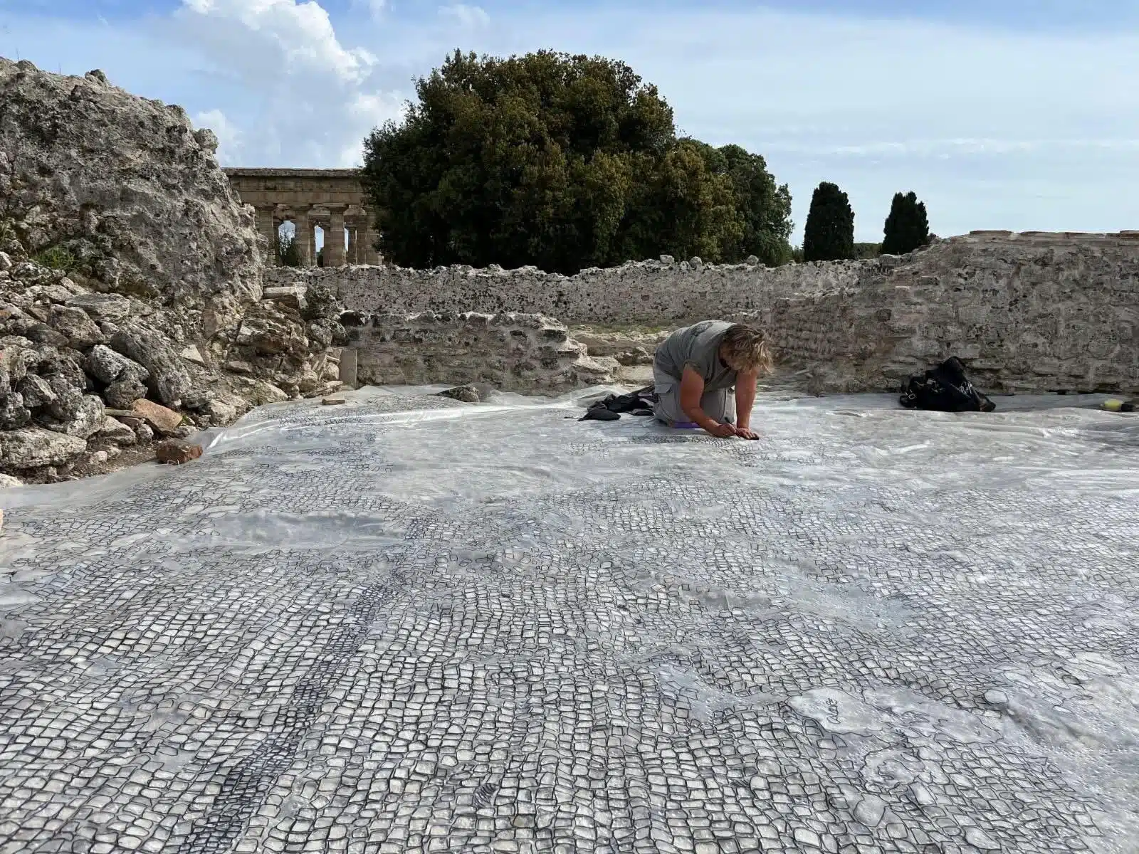 restauro terme foto capaccio paestum