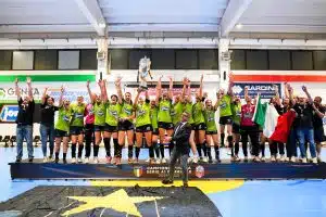 Handball Salerno, decimo tricolore: battuta Erice e conquistata la “stella”