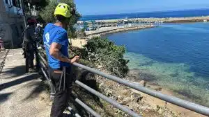 san marco castellabate lavori spiaggia la grotta