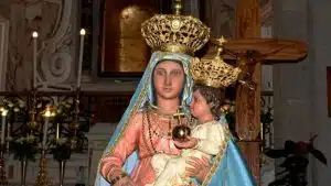 Novi Velia, restaurata la statua della Madonna del Sacro Monte: riapre il Santuario