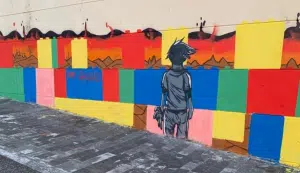 Salerno murales Matierno