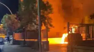 nocera superiore incendio 23 maggio 2025