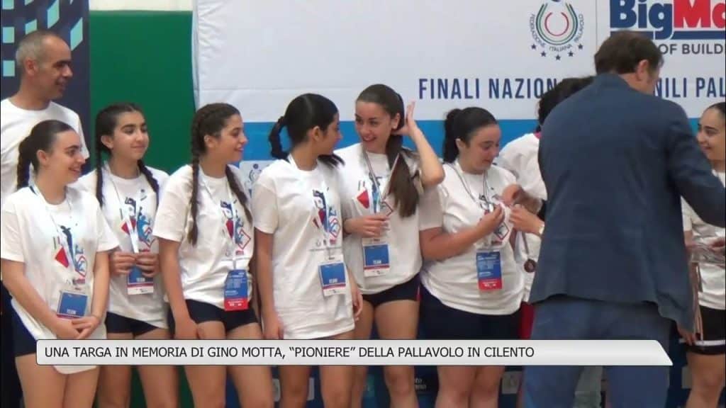 agropoli inaugurata targa gino motta