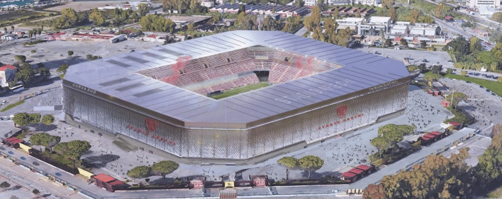 stadio arechi campo volpe lavori annuncio de luca