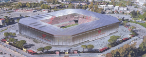 stadio arechi campo volpe lavori annuncio de luca