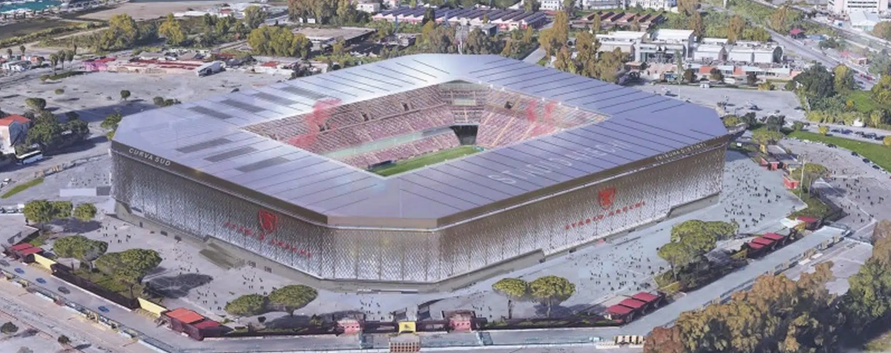 stadio arechi campo volpe lavori annuncio de luca