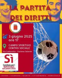 salerno partita diritti cgil 3 giugno