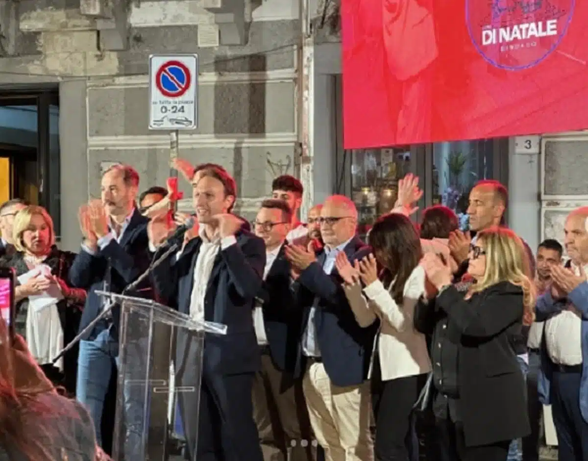 paola piero de luca sostiene candidato sindaco graziano di natale