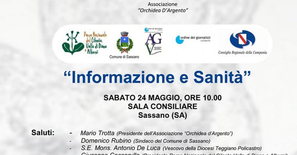 sassano consegnati premi giornalistici orchidea argento
