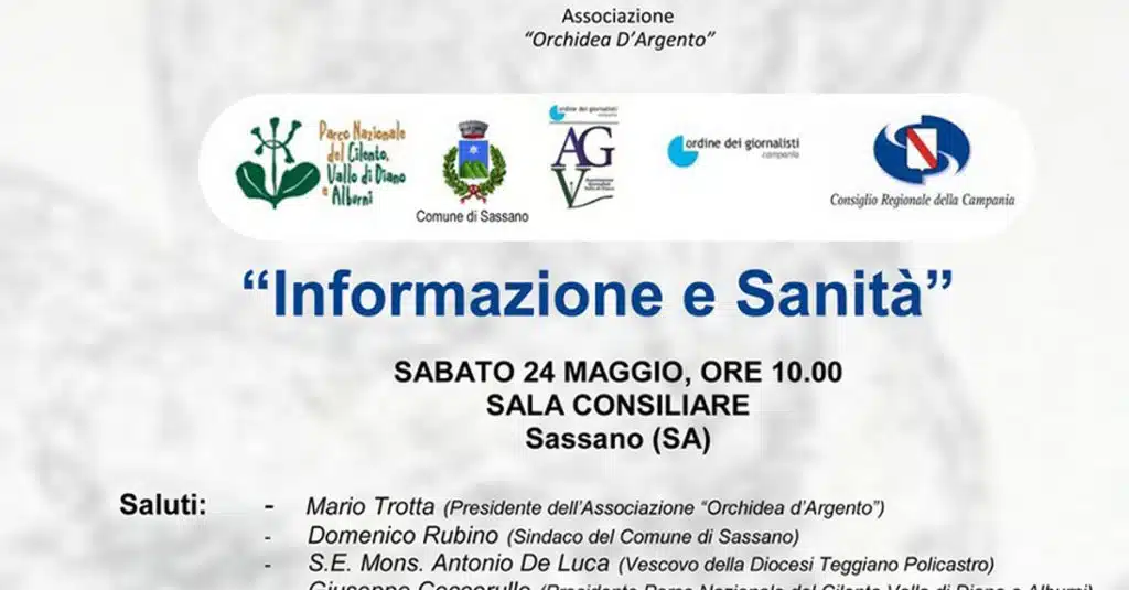 sassano consegnati premi giornalistici orchidea argento