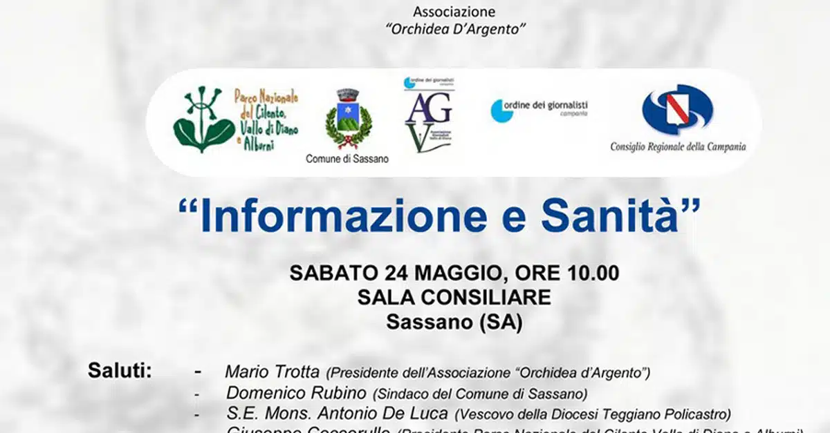 sassano consegnati premi giornalistici orchidea argento