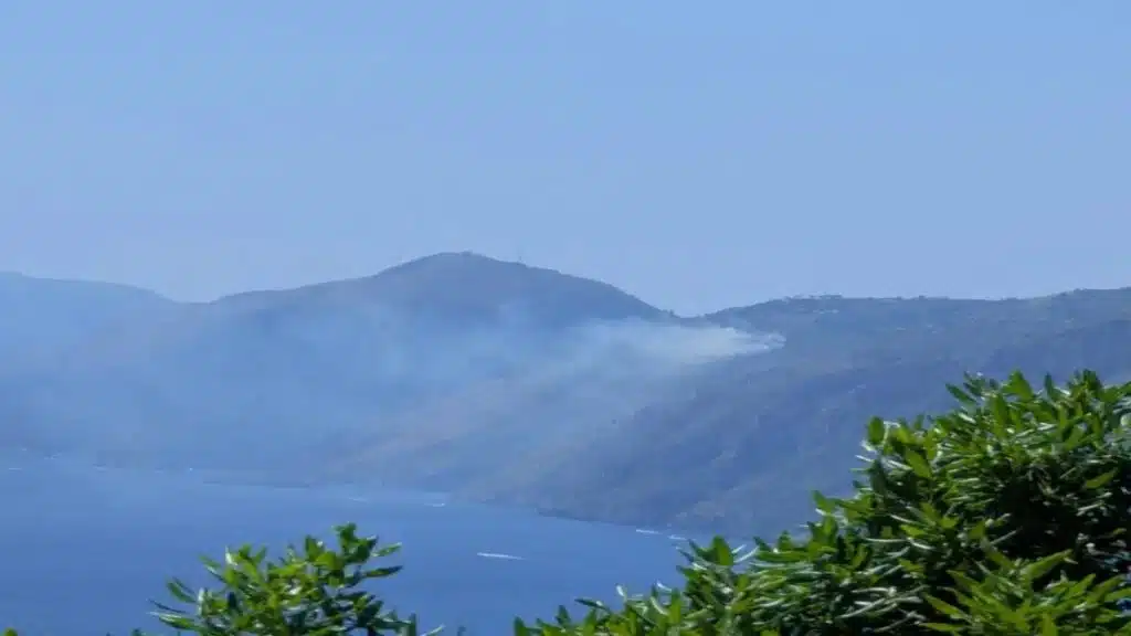Incendio Massa Lubrense