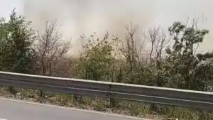 incendio SS18 Eboli