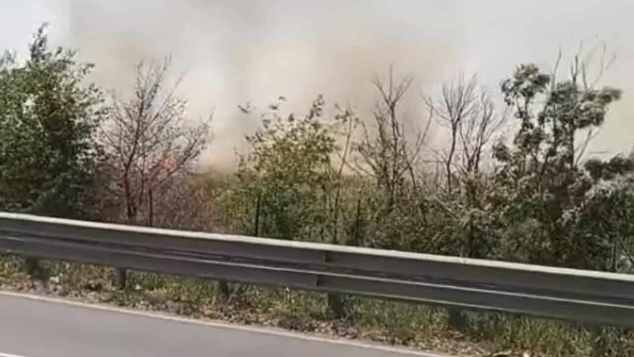 incendio SS18 Eboli