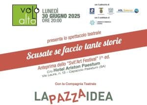 capaccio paestum volo alto Svit’Art Festival