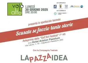 capaccio paestum volo alto Svit’Art Festival