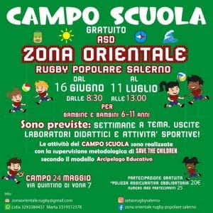 Campo Scuola Rugby Popolare Salerno 2025