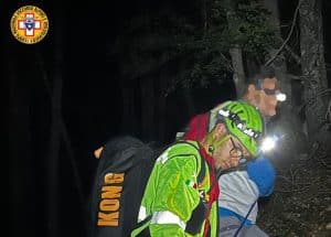 Paura sul monte Cervati, salvati due giovani escursionisti nella notte