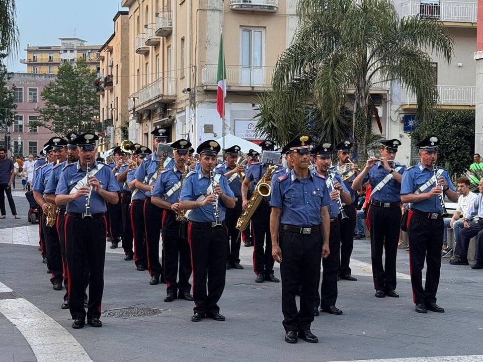 Battipaglia concerto Fanfara Carabinieri
