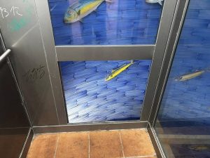 vandalizzato ascensore vietri sul mare